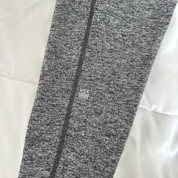 Victoria Sport VSX Knockout Tight Leggings Yoga Womens Medium M Heathered Gray - Picture 6 of 7